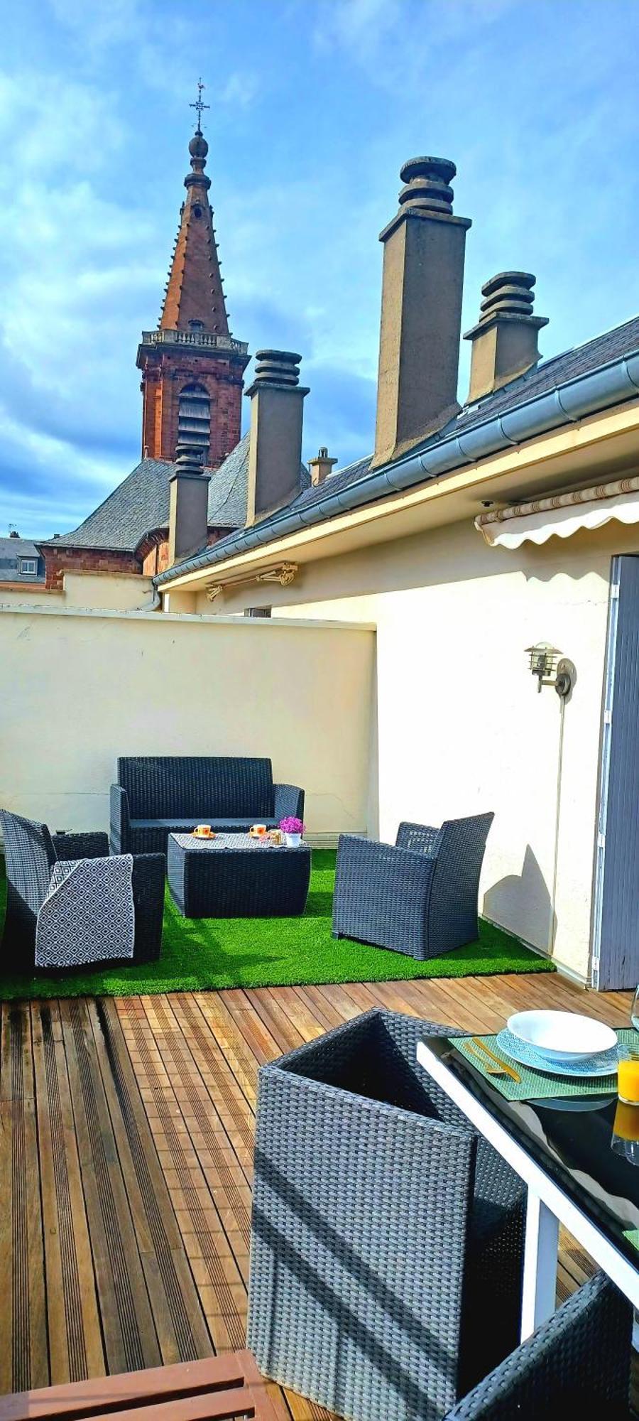 La Terrasse De St Amans Apartment Rodez Luaran gambar