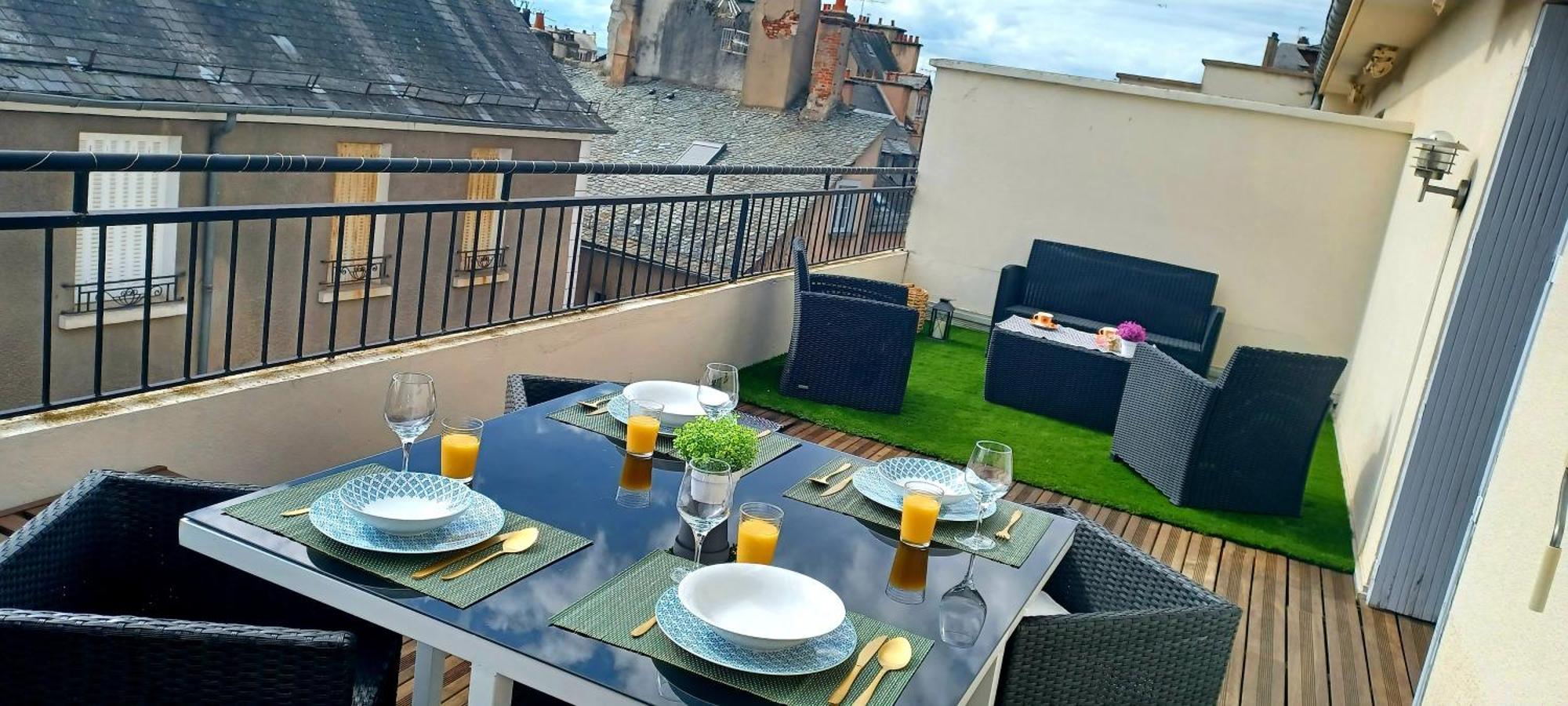 La Terrasse De St Amans Apartment Rodez Luaran gambar